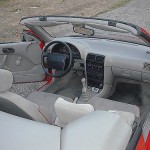 1992 Geo Metro LSi convertible (Interior View)