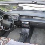 1991 Geo Metro LSi convertible (Interior View)